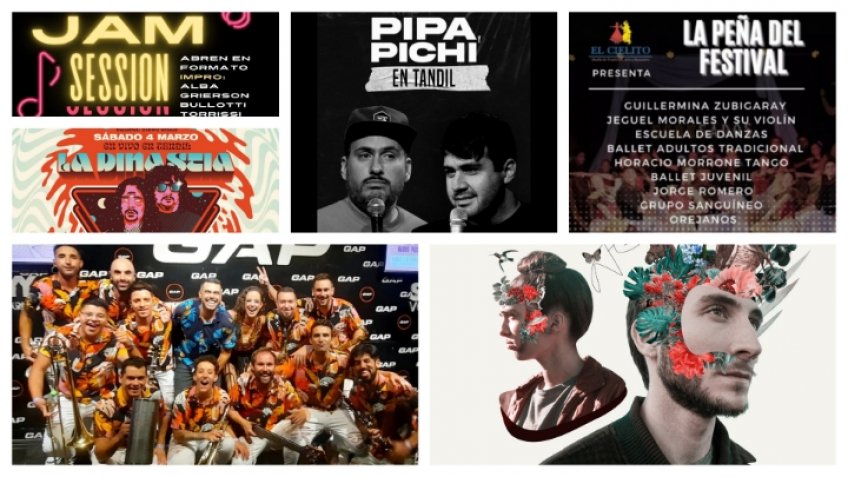 La agenda del fin de semana tandilense